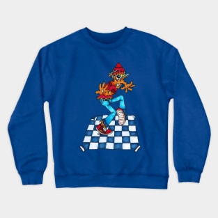 Fresh breakdancing tiger Crewneck Sweatshirt